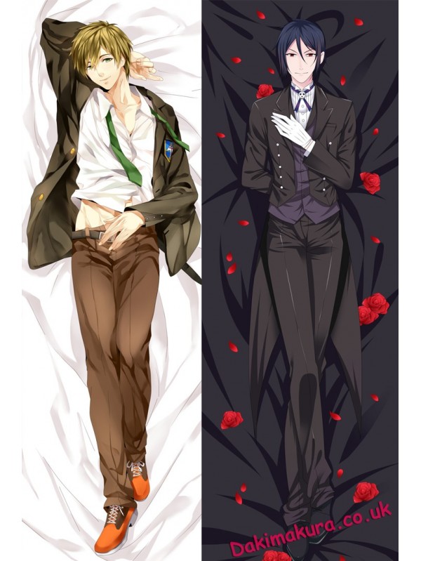 Black Butler Sebastian Michaelis Anime Dakimakura Japanese Pillow Cover