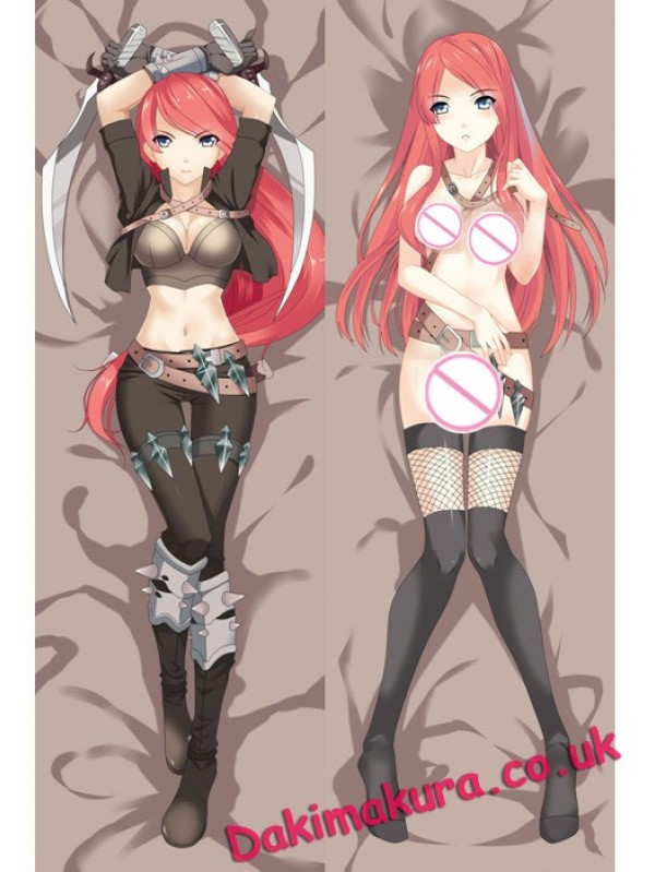 League of Legends Katarina Anime Dakimakura Japanese Love Body Pillow Cover