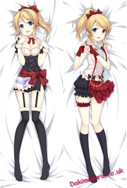 Love Live Ayase Eli Anime Dakimakura Japanese Pillow Cover