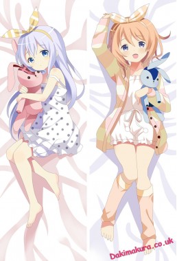 Is The Order Rabbit Gochuumon wa Usagi desu ka Anime Dakimakura Japanese Hugging Body Pillow Cover