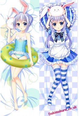 Is the Order Rabbit Anime Dakimakura Japanese Love Body Pillow Cover