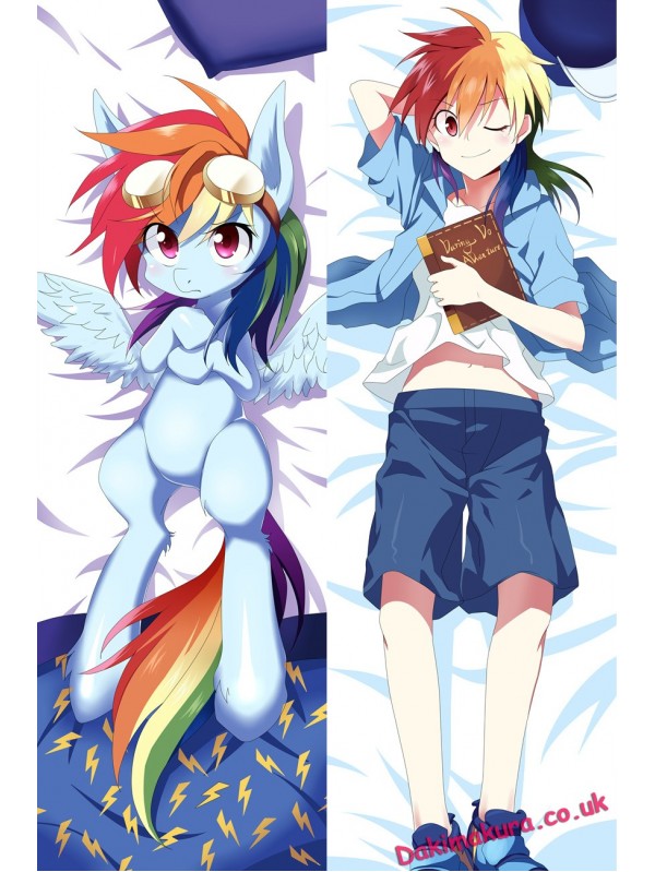 My Little Po MLP Male Anime Dakimakura Japanese Hugging Body Pillow Cover