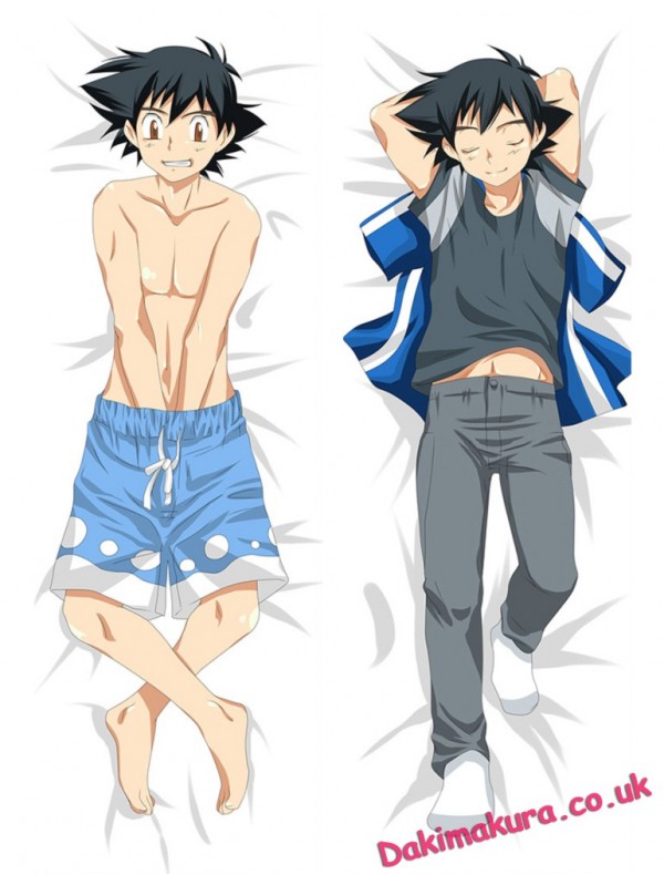 Ash Ketchum - Pokemon Male Anime Dakimakura Japanese Hugging Body Pillow Covers