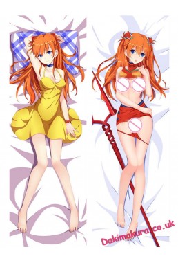 Asuka Langley Sohryu - Evangelion Anime Dakimakura Japanese Hugging Body Pillow Cover