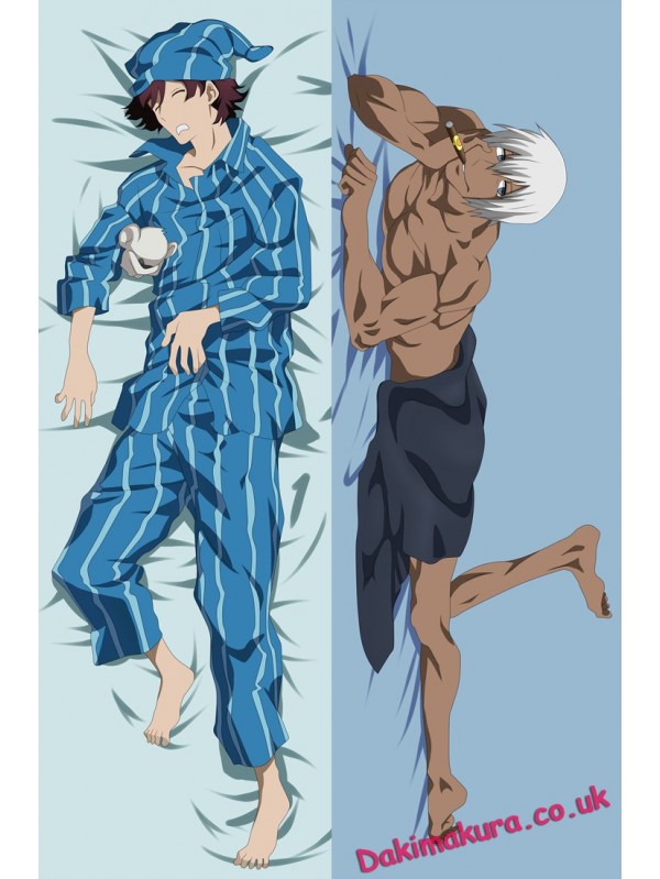 Leonardo Watch and Zapp Renfro - Blood Blockade Battlefron Male Anime Dakimakura Japanese Hugging Body Pillow Cover