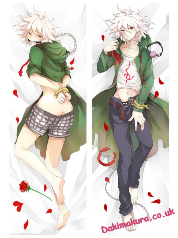 Nagito Komaeda - Dangan Ronpa Male Anime Dakimakura Japanese Hugging Body Pillow Cover