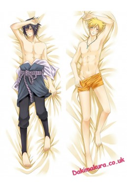 Naruto and Sasuke - Naruto Male Anime Dakimakura Japanese Hugging Body Pillow Cover