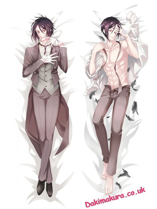 Sebastian Michaelis - Kuroshitsuji Black Butler Male Anime Dakimakura Japanese Hugging Body Pillow Cover