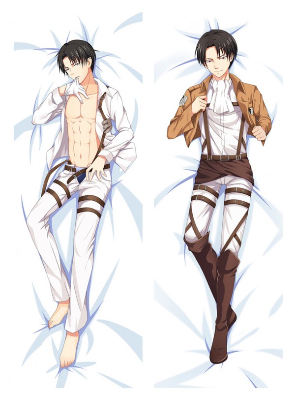 Levi Ackerman - Attack on Titan Male Anime Dakimakura Japanese Hugging Body PillowCases