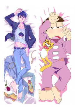 Osomatsu-kun Male Anime Dakimakura Japanese Hugging Body Pillow Cover