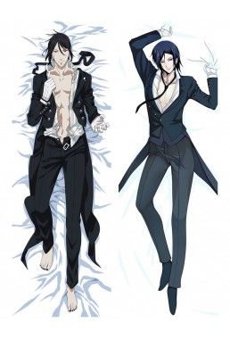 Sebastian Michaelis - Kuroshitsuji Male Anime Dakimakura Japanese Hugging Body Pillow Cover