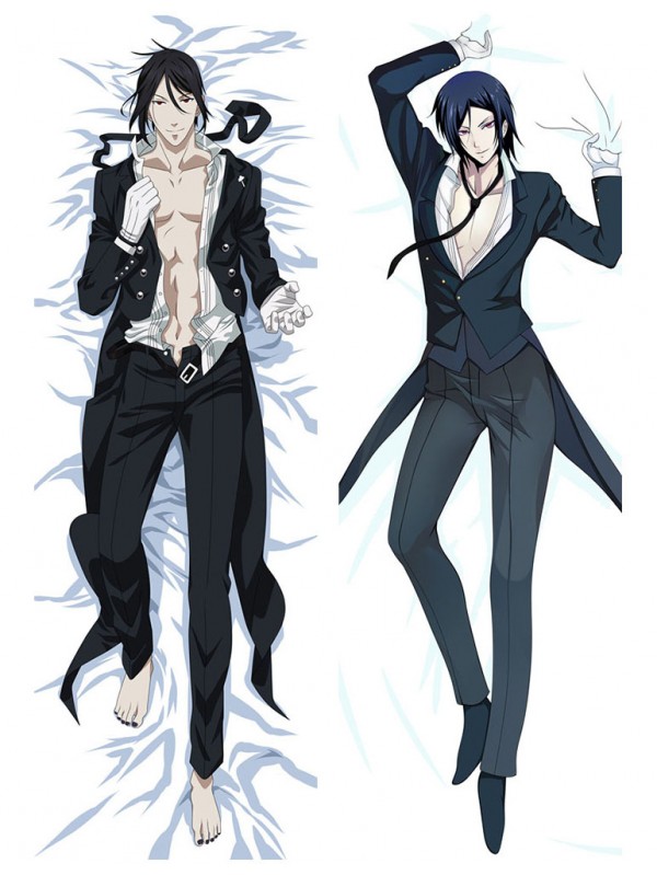 Sebastian Michaelis - Kuroshitsuji Male Anime Dakimakura Japanese Hugging Body Pillow Cover