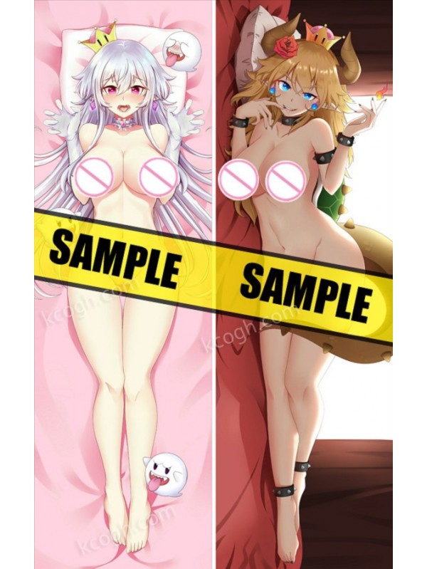 Super Mario Bowsette Princess Bowser Japanese hug dakimakura pillowcase