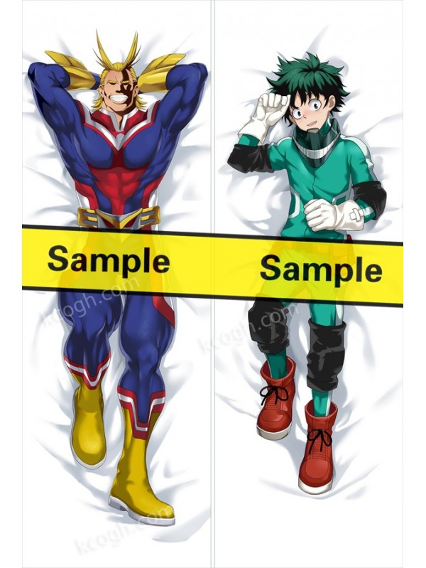 My Hero Academia Midoriya Izuku und All Might Japanese hug dakimakura pillowcase