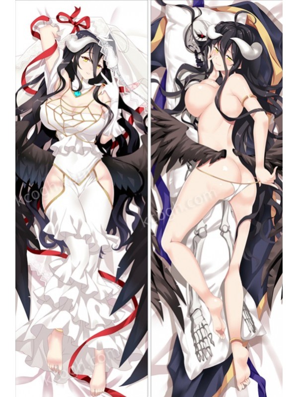 Overlord Albedo Anime Dakimakura Japanese Hugging Body PillowCase