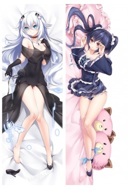 Noire - Hyperdimension Neptunia Dakimakura 3d japanese anime pillow