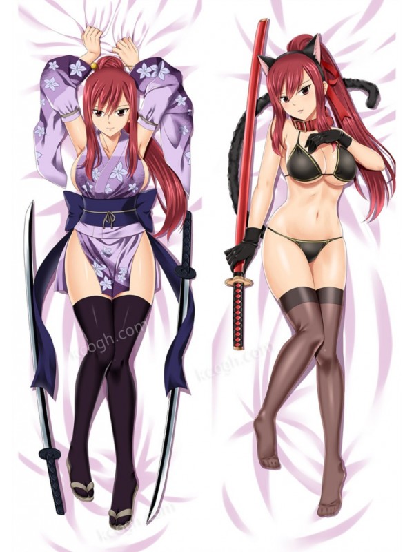 Fairy Tail Erza Scarlet Full body waifu japanese anime pillowcases