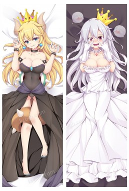 Super Mario Bowsette Princess Bowser New hug dakimakura pillow