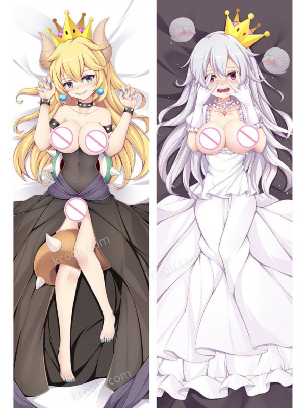 Super Mario Bowsette Princess Bowser Dakimakura 3d pillow japanese anime pillowcase