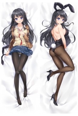 Rascal Does Not Dream of Bunny Girl Senpai Sakurajima Mai Anime Dakimakura Pillow