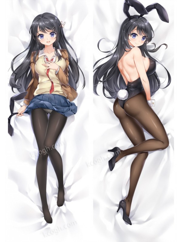 Rascal Does Not Dream of Bunny Girl Senpai Sakurajima Mai Anime Dakimakura Pillow