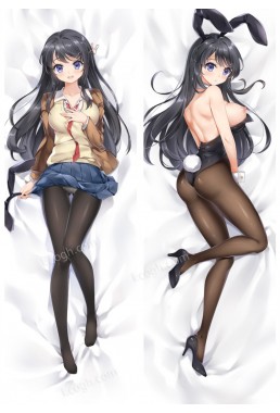 Rascal Does Not Dream of Bunny Girl Senpai Sakurajima Mai New hug dakimakura pillow