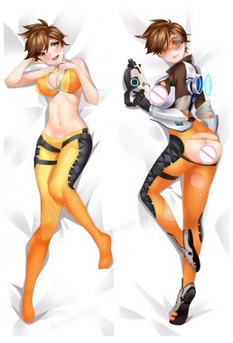 Overwatch Tracer Anime Dakimakura Japanese Hugging Body Pillow Cover