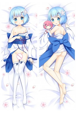 Rem - Re Zero Full body waifu japanese anime pillowcases