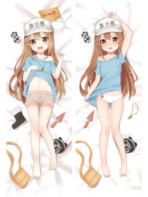 Platelet - Cells at Work Long anime japenese love pillow cover