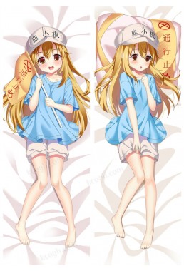 Platelet - Cells at Work Hugging body anime cuddle pillow covers