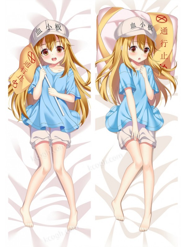 Platelet - Cells at Work Hugging body anime cuddle pillow covers