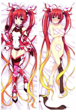 Gonna be the Twin-Tail - Tail Red Japanese hug dakimakura pillow