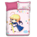 Fate stay night- saber Japanese Anime Bed Sheet Duvet Cover with Pillow Covers