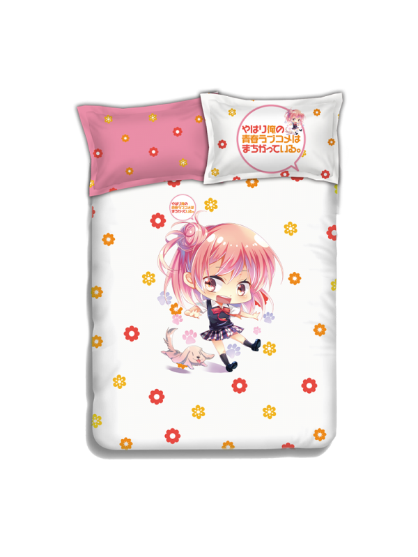 Yui Yuigahama - My Teen Romantic Comedy Japanese Anime Bed Blanket Duvet Cover with Pillow Covers