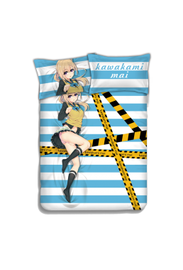 IZUMI Reina Anime 4 Pieces Bedding Sets,Bed Sheet Duvet Cover with Pillow Covers