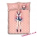 Kurashina Asuka Anime Bedding Sets,Bed Blanket & Duvet Cover,Bed Sheet with Pillow Covers