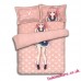 Kurashina Asuka Anime Bedding Sets,Bed Blanket & Duvet Cover,Bed Sheet with Pillow Covers