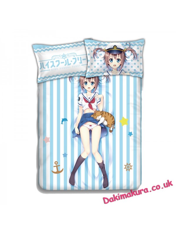 Akeno Misaki - High School Fleet Anime Bedding Sets,Bed Blanket & Duvet Cover,Bed Sheet