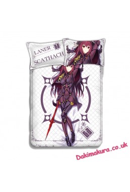 Lancer Scathach - Fate Grand Order Anime 4 Pieces Bedding Sets,Bed Sheet Duvet Cover