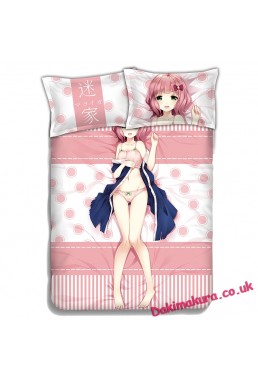 Diomedea Anime 4 Pieces Bedding Sets,Bed Sheet Duvet Cover with Pillow Covers