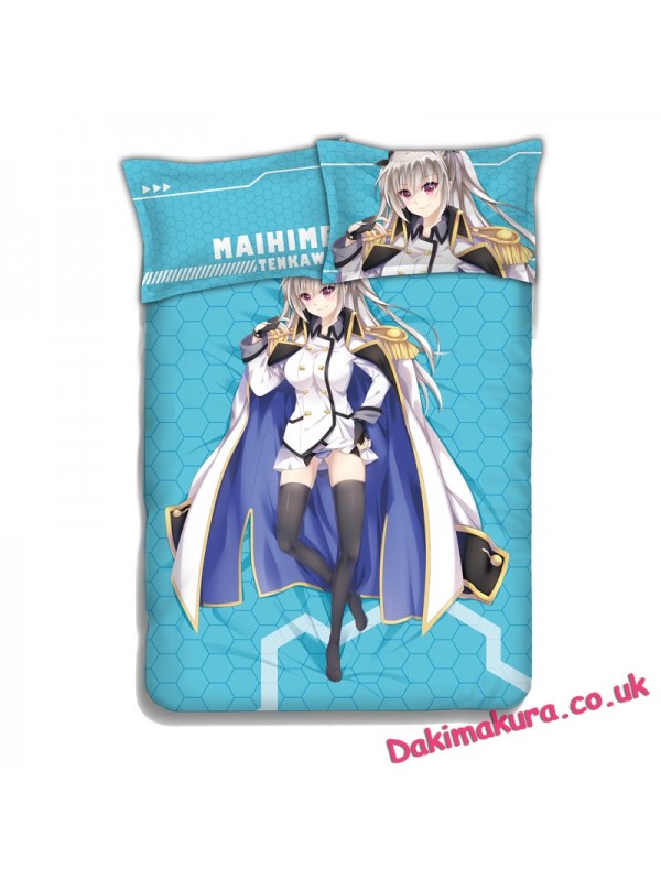 Qualidea Code Japanese Anime Bed Sheet Duvet Cover with Pillow Covers