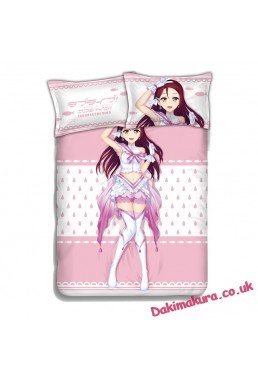 Sakurauchi Riko-LoveLive Sunshine Anime 4 Pieces Bedding Sets,Bed Sheet Duvet Cover with Pillow Covers