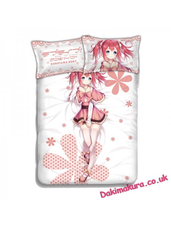 RUBY MOON-Card Captor Anime Bedding Sets,Bed Blanket & Duvet Cover,Bed Sheet with Pillow Covers