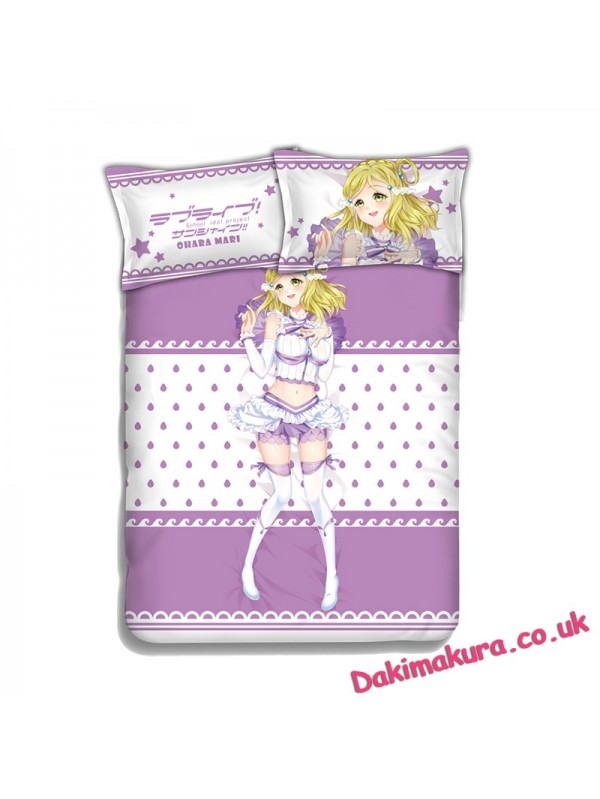 Mari Ohara-LoveLive Sunshine Anime Bed Sheet Duvet Cover with Pillow Covers