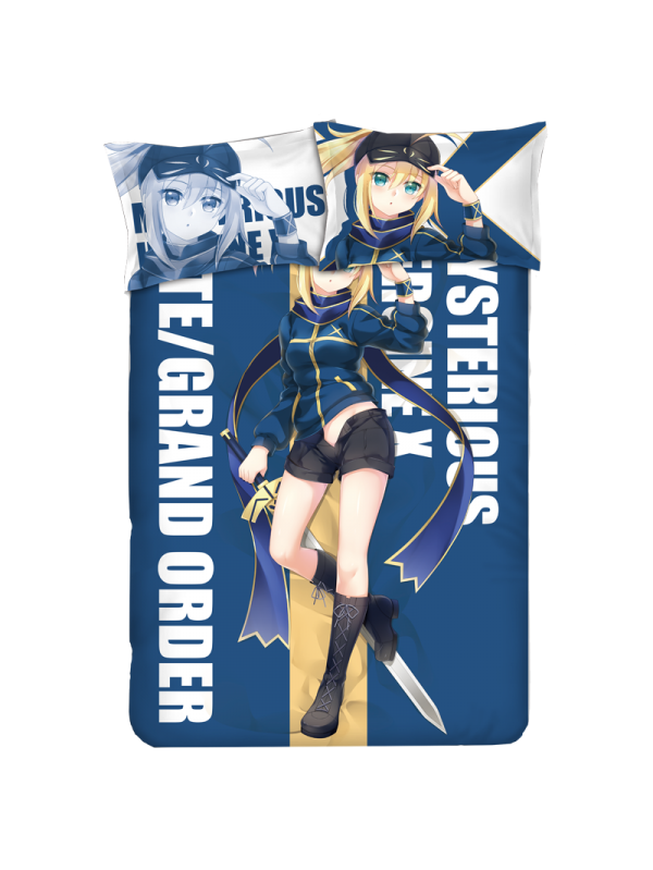 Mysterious Heroine X - Fate Grand Order Anime 4 Pieces Bedding Sets,Bed Sheet Duvet Cover