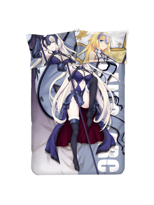 Jeanne d'Arc - Fate Grand Order Anime Bed Blanket Duvet Cover with Pillow Covers