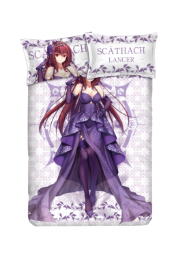 Scathach- Fate Japanese Anime Bed Sheet Duvet Cover with Pillow Covers