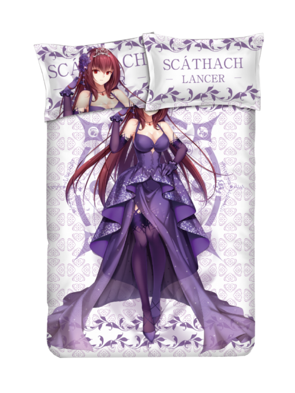 Scathach- Fate Japanese Anime Bed Sheet Duvet Cover with Pillow Covers