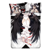 Albedo-Overlord Japanese Anime Bed Blanket Duvet Cover with Pillow Covers