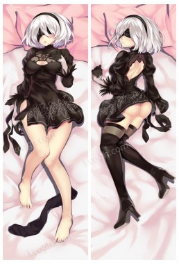 2B - Nier Automata Anime Dakimakura Japanese Hugging Body Pillow Cover